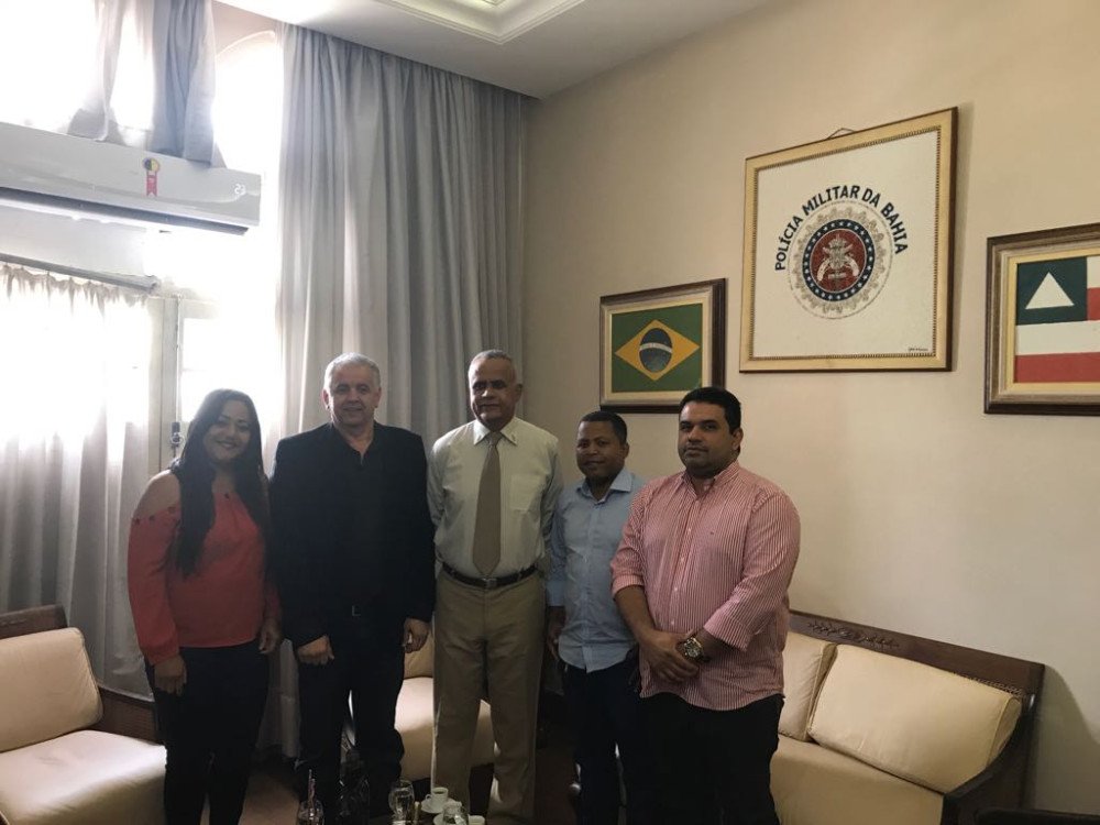 Vereadores de Candeias estiveram reunidos nesta sexta com o Comandante Geral da PM em Salvador
