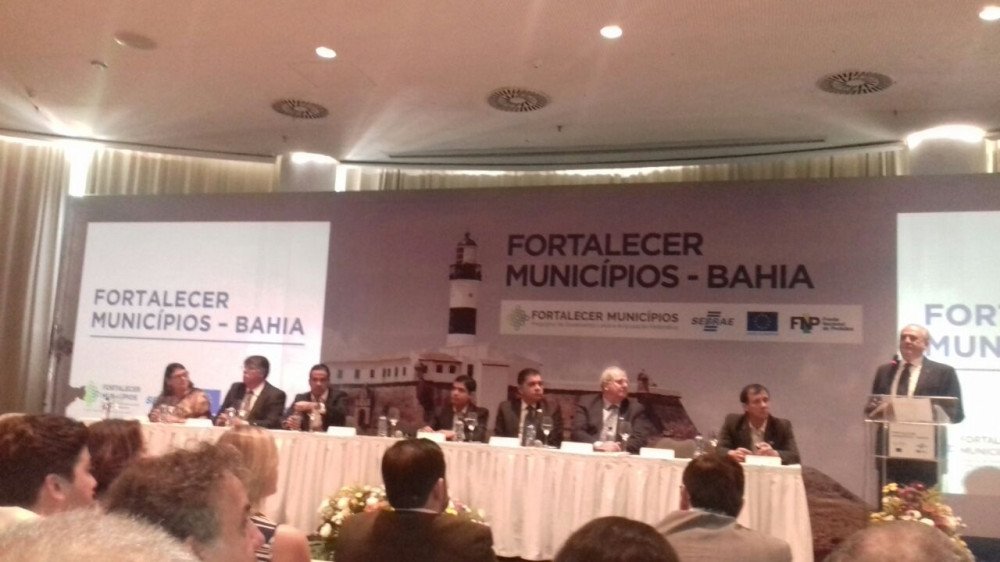 Secretaria de Emprego e Renda de Candeias participa do lançamento do Projeto Fortalecer Municípios em Salvador