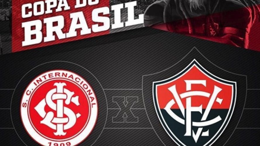 Vitória encara Internacional na próxima fase da Copa do Brasil e decide vaga em casa