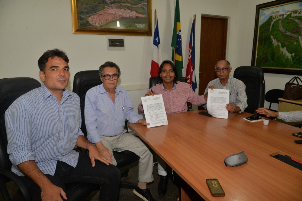 Prefeitura através da Seplandur realiza parceria de cooperação Técnica com a Conder para o georreferenciamento do município