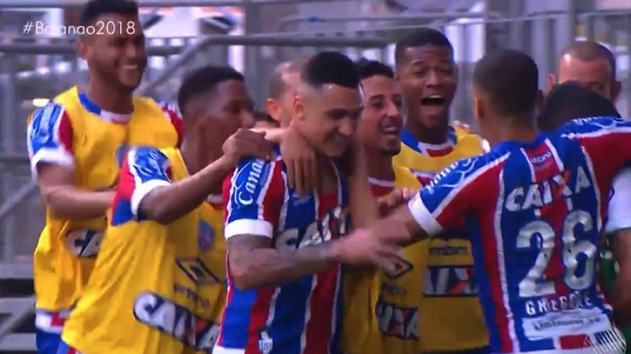 Bahia vence o Vitória e joga pelo empate no Barradão para levantar a taça
