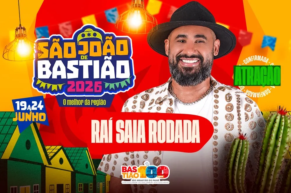 Raí Saia Rodada chega com tudo para compor a grade do São João de Bastião