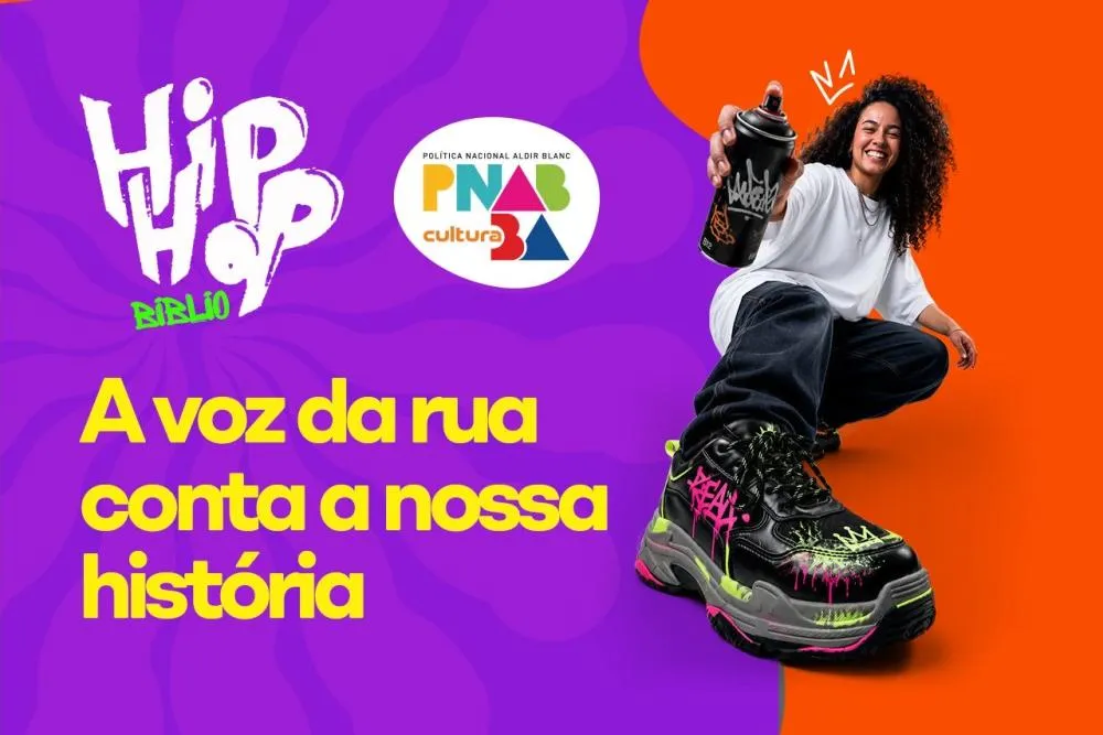 Hip Hop Biblio 2026 transforma biblioteca em palco da cultura urbana em Madre de Deus