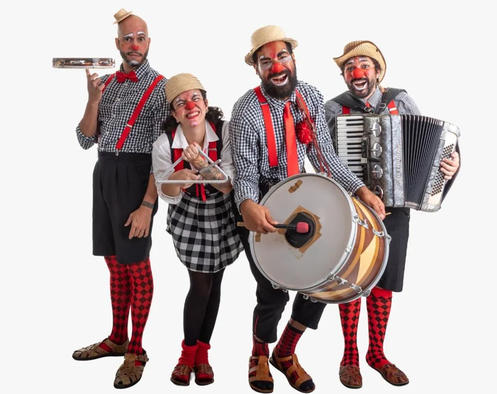 Musiclauns apresentam espetáculo de São João na Varanda do Sesi