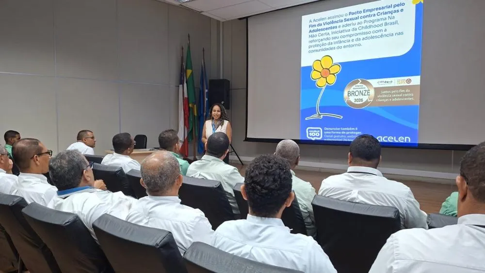 Acelen assina Pacto Empresarial pelo Fim da Violência Sexual contra Crianças e Adolescentes