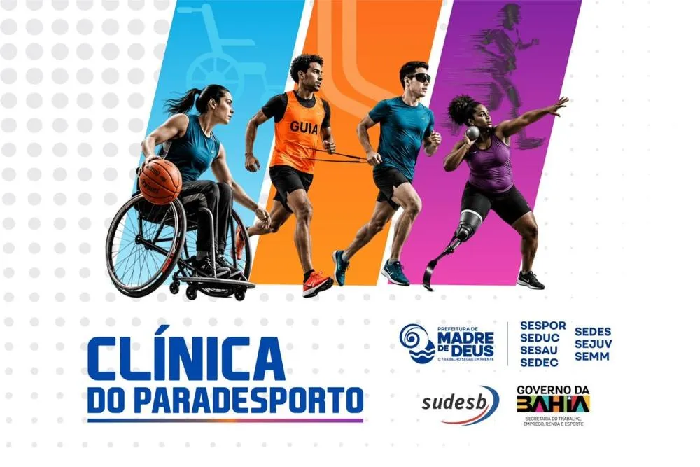 Madre de Deus recebe Clínica do Paradesporto com foco em inclusão, cidadania e transformação social