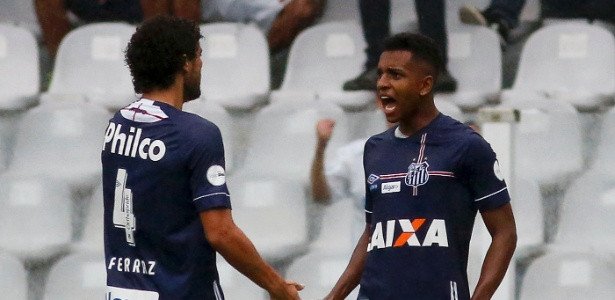 Santos atropela e humilha e o Vitória na Vila