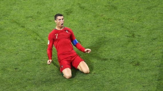 Copa do Mundo: Em jogaço de seis gols, Cristiano Ronaldo faz hat trick e Portugal empata com Espanha