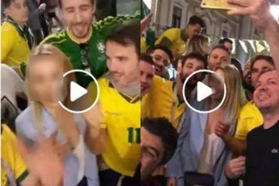 Vídeo machista de torcedores brasileiros com russa gera revolta nas redes