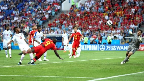 Bélgica acorda no 2º tempo e vence o Panamá com dois gols de Lukaku