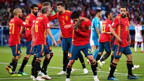 Espanha sofre para empatar com Marrocos, mas avanca em 1º no grupo e foge do Uruguai nas oitavas