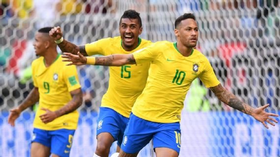 Neymar brilha, Brasil vence, mantém 'maldição' do México e vai às quartas da Copa do Mundo