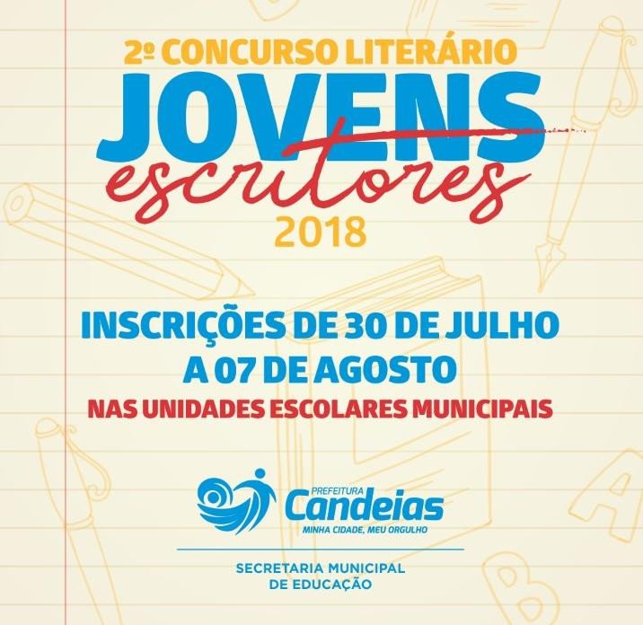 Prefeitura lança segunda edição do Prêmio Jovens Escritores