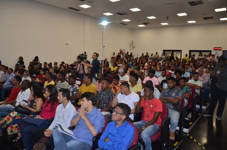 Audiência pública trata sobre o impacto ambiental da Usina Termoelétrica Global VII, que será instalada em São Francisco do Conde, próximo à Candeias