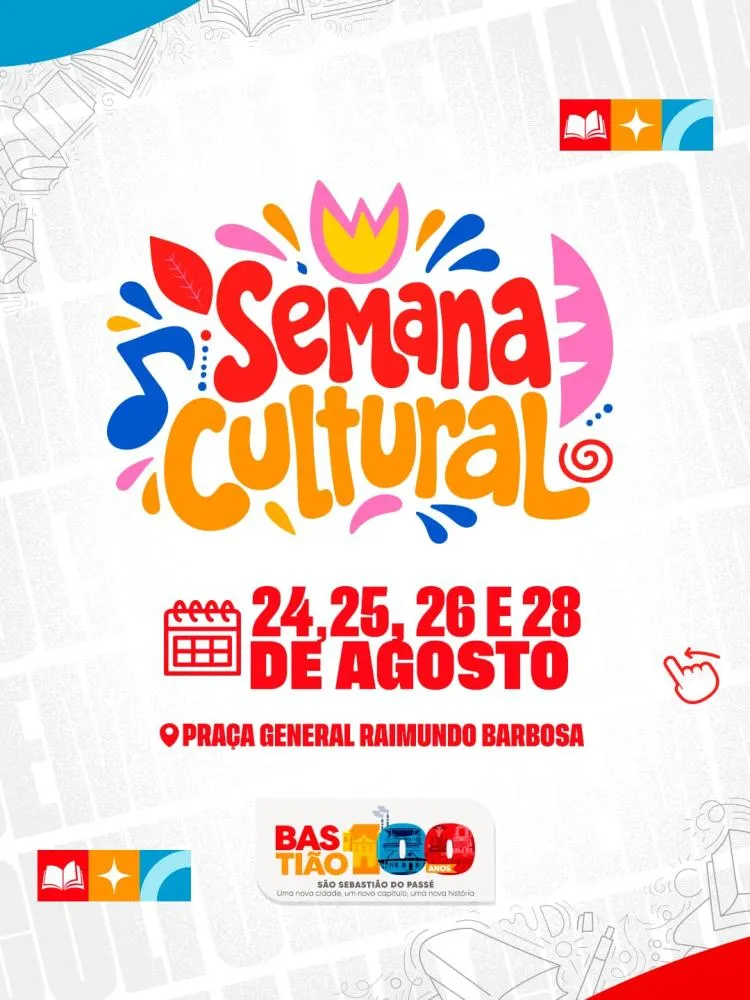 FliPassé 2026 reúne literatura, cultura e história em uma programação especial pelo Centenário de São Sebastião do Passé