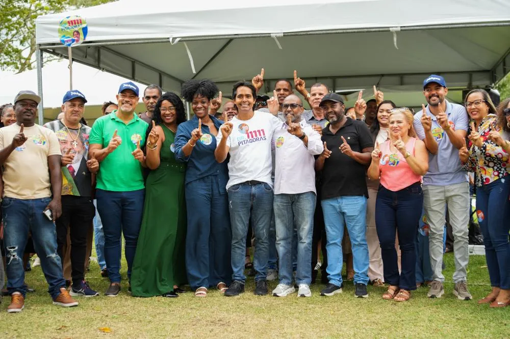 Dr. Pitágoras e Bebeto Galvão recebem apoio de novas lideranças em Candeias