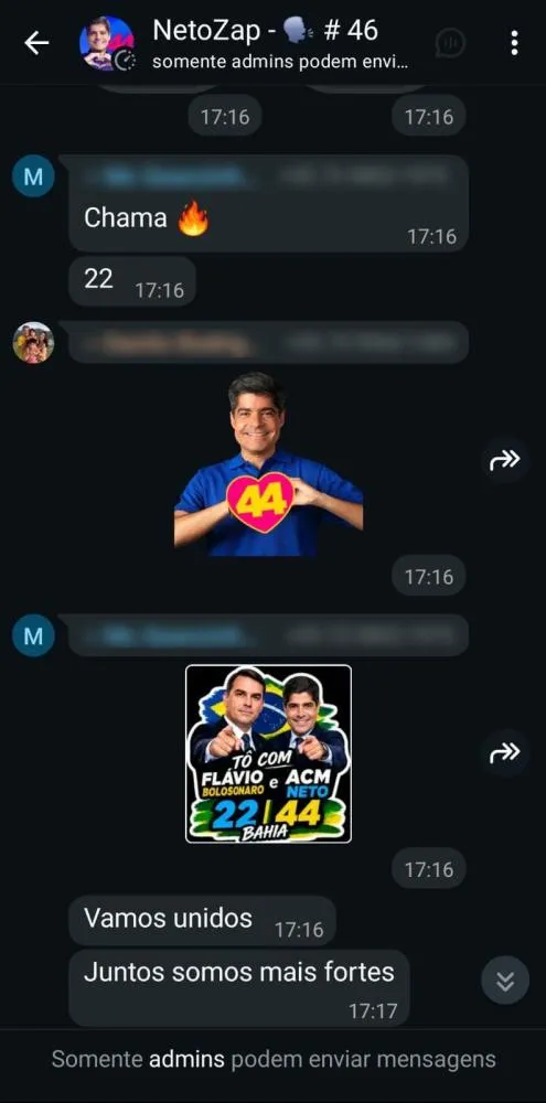 A 11 dias da eleição grupos de ACM Neto reforçam dobradinha com Flávio Bolsonaro