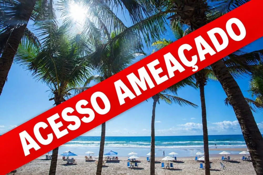 Flávio Bolsonaro defende projeto que ameaça transformar praias da Bahia em privilégio dos ricos