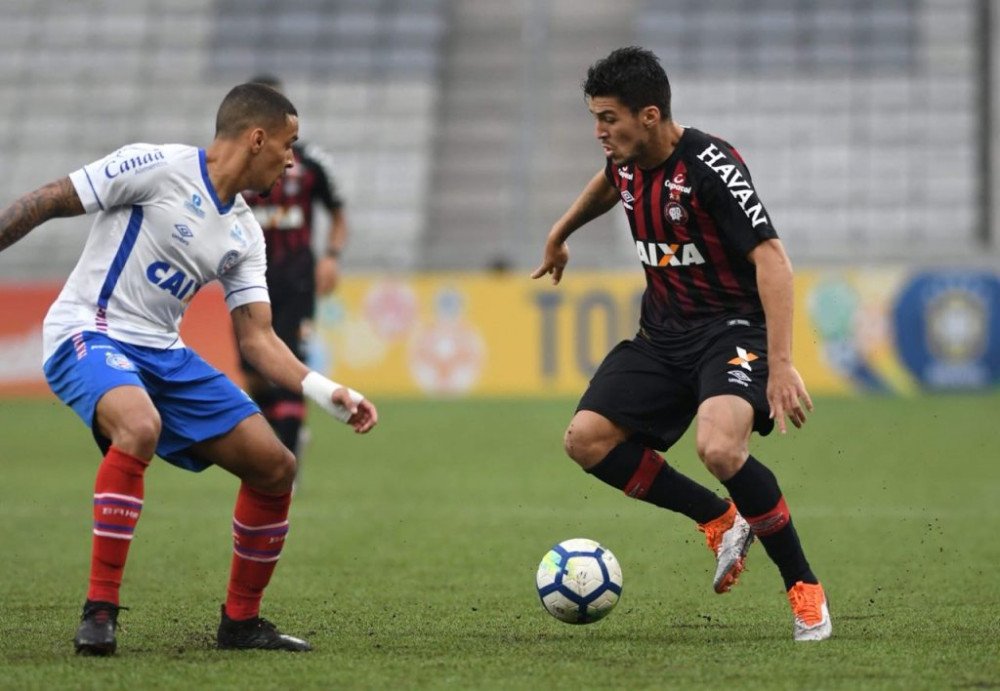 Bahia joga mal e é derrotado pelo Atlético-PR na Arena da Baixada