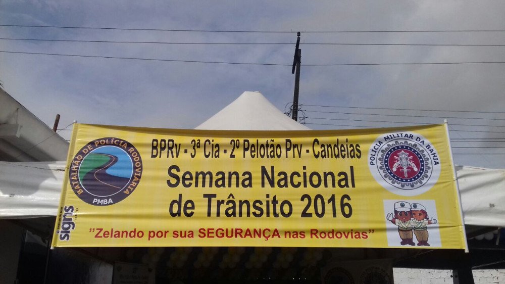Candeias: Município tem ações da Semana Nacional de Trânsito