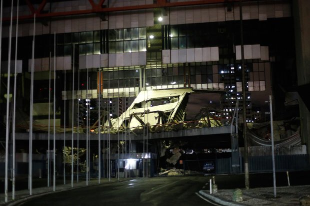 'Prédio estava interditado. É apenas prejuízo físico', avalia secretário de Turismo do estado