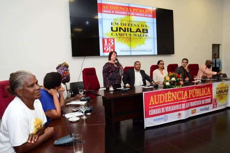 SÃO F. DO CONDE: AUDIÊNCIA PÚBLICA DISCUTE SITUAÇÃO DA UNILAB