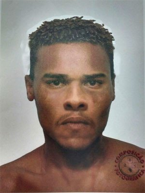 Polícia divulga retrato falado de suspeito de matar PM na Boca do Rio