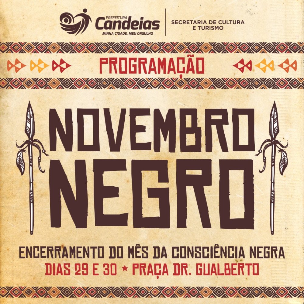 Candeias: Prefeitura encerra comemorações do Novembro Negro nesta sexta-feira
