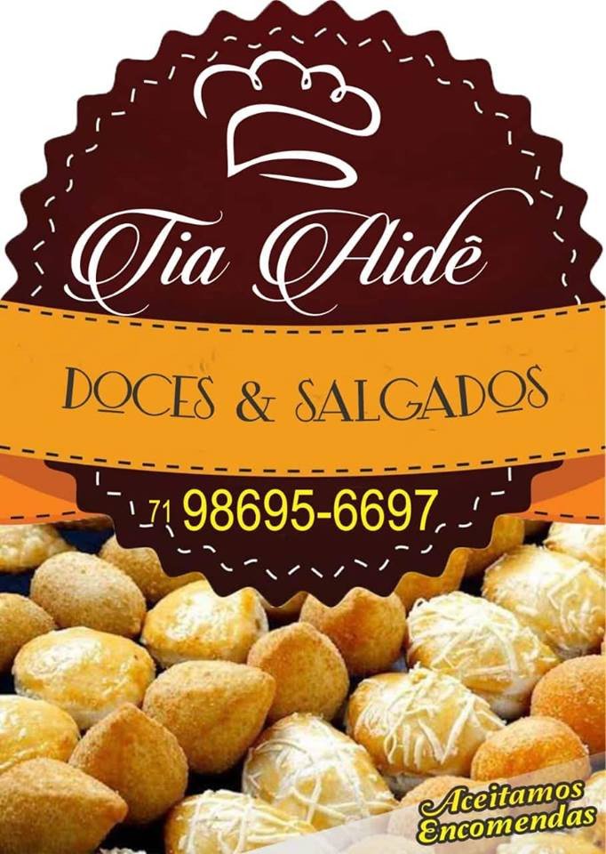 Tia Aidê tem os melhores e mais deliciosos doces e salgados para sua festa de Natal.
