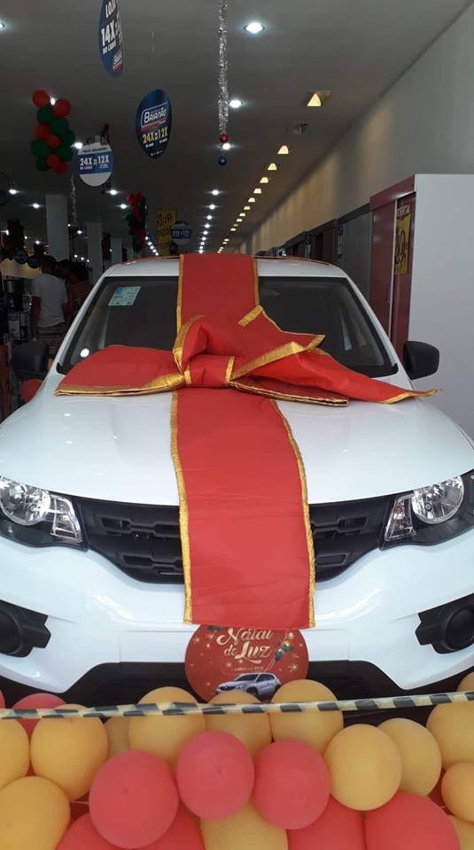 Natal de Luz Candeias tem um lindo carro zero KM para você !