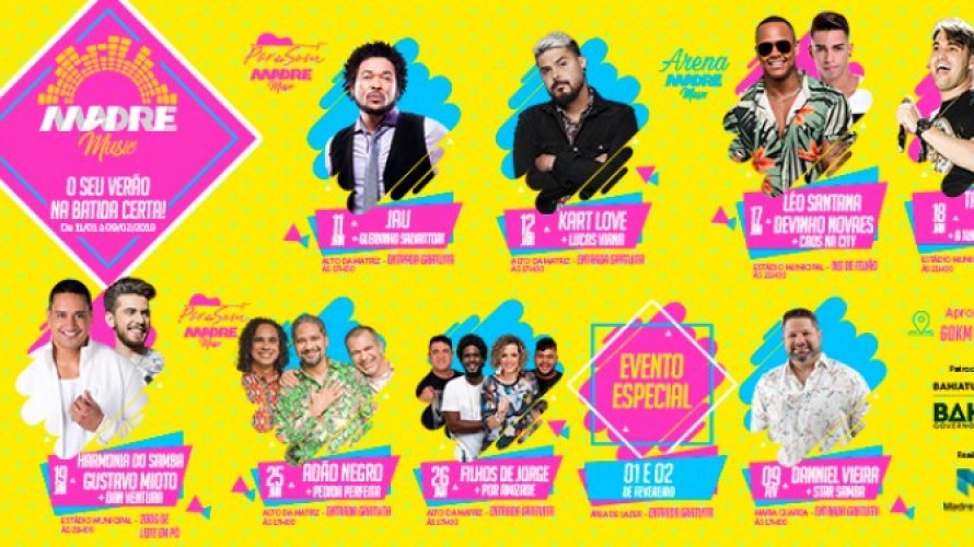 Madre Music 2019: MP-BA abre inquérito para investigar gastos de R$ 1,5 milhão com festa