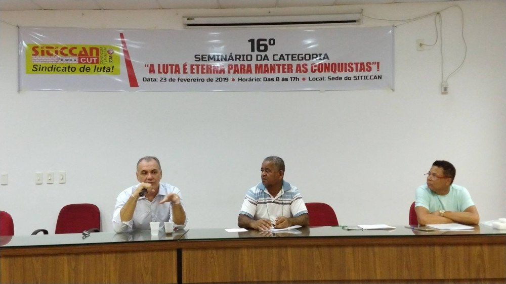 Candeias: Siticcan realiza 16° Seminário da categoria
