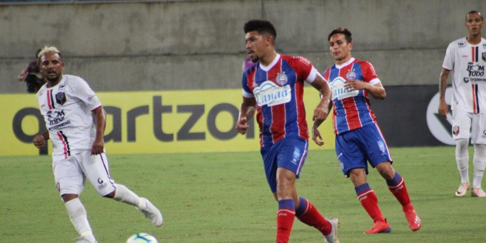 Bahia vence o Santa Cruz-RN por 1 a 0 e avança na Copa do Brasil