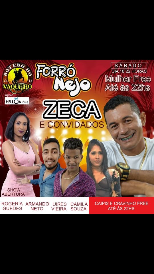 Candeias: Neste sábado tem Forró Nejo no Boteco do Vaqueiro