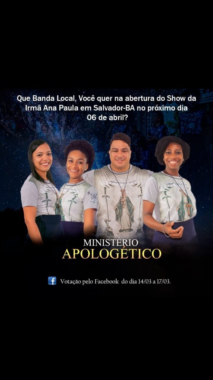 Candeias: Ministério de musica participa de votação para abrir Show da Irmã Ana Paula