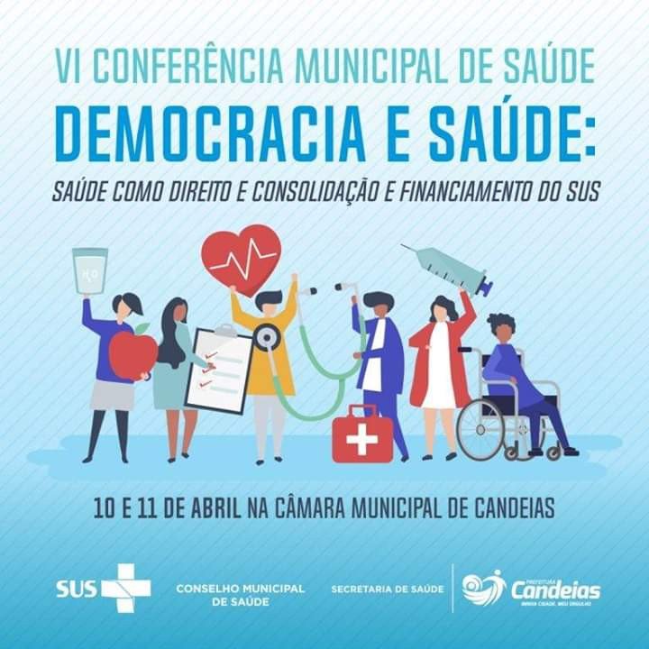 Conferência Municipal de Saúde começa nesta quarta-feira (10) em Candeias