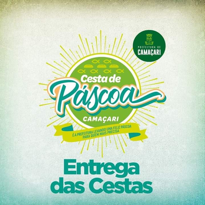 Camaçari: Entrega da Cesta de Páscoa acontece neste sábado (13) e domingo (14)