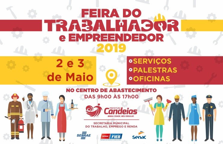 Candeias: ​Prefeitura promove Feira do Trabalhador