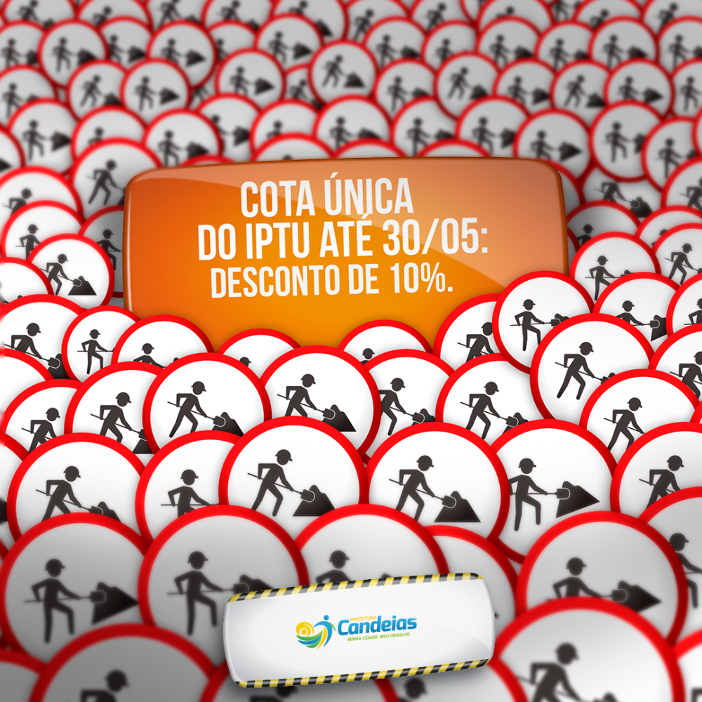 Pagamento do IPTU pode ser feito com desconto até o dia 30