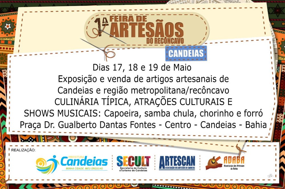 Fim de semana cultural em Candeias