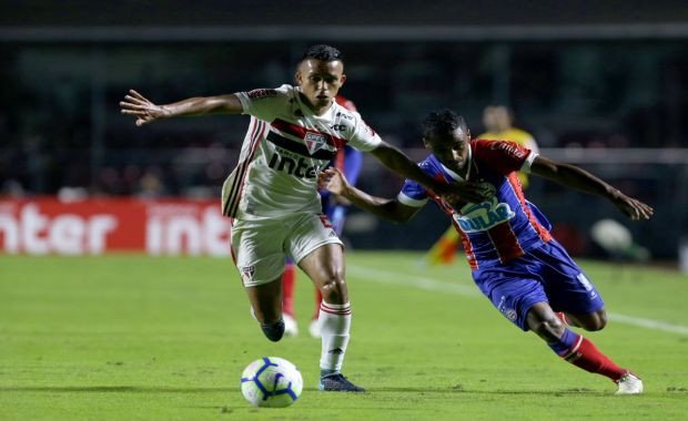 Bahia vence o São Paulo e fica em vantagem na Copa do Brasil