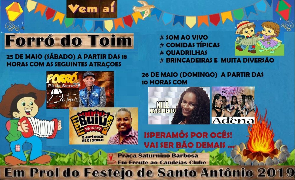 Candeias: Tem Forró do Toim no fim de semana