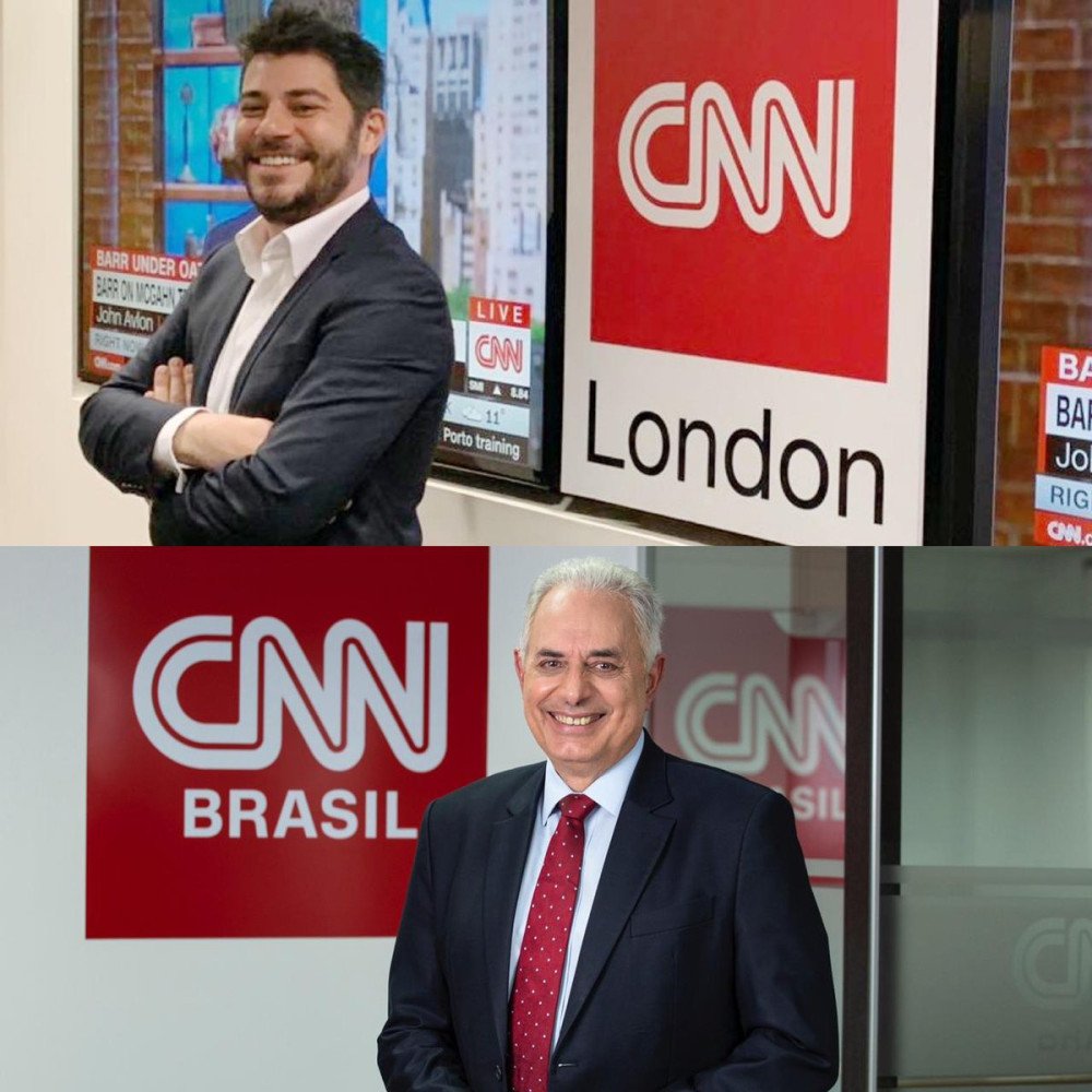 Evaristo Costa e William Waack são contratados pela CNN Brasil
