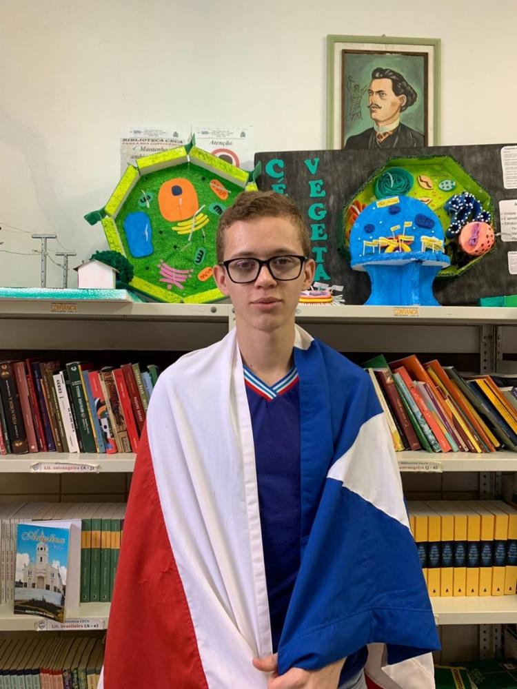 Estudante da zona rural representa a Bahia no Parlamento Juvenil do Mercosul