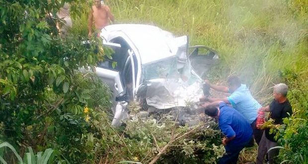 Acidente deixa cinco mortos na BR-101, no Extremo Sul da Bahia