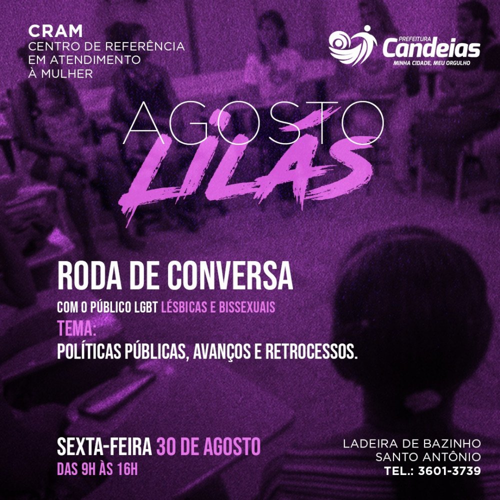 CRAM realiza roda de conversa para debater as Políticas Públicas LGBT em Candeias