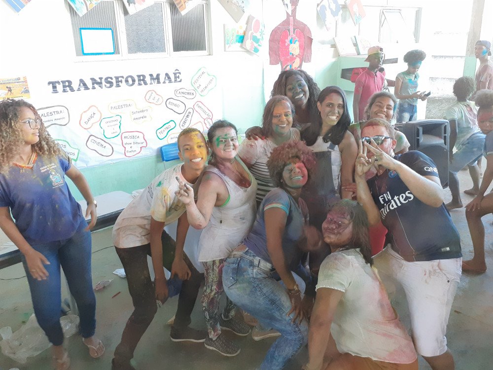 Educar para Transformar: Colégio Cidade de Candeias realiza arte e inclusão no Transformaê !