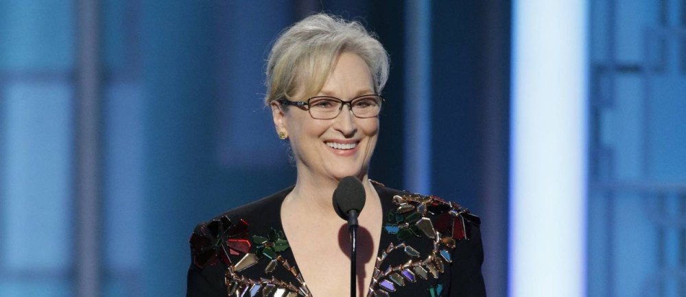 Meryl Streep comove no Globo de Ouro com discurso crítico a Trump