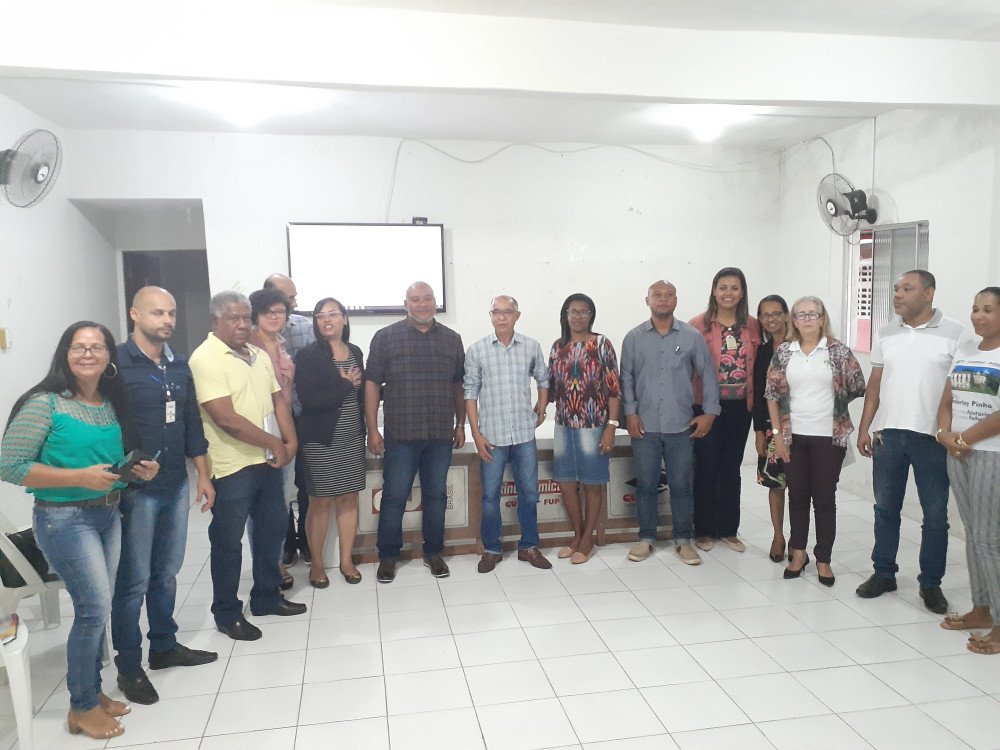 Conselho da Cidade de Candeias debate o Georreferenciamento e a construção dos planos de saneamento básico e resíduos sólidos no município.