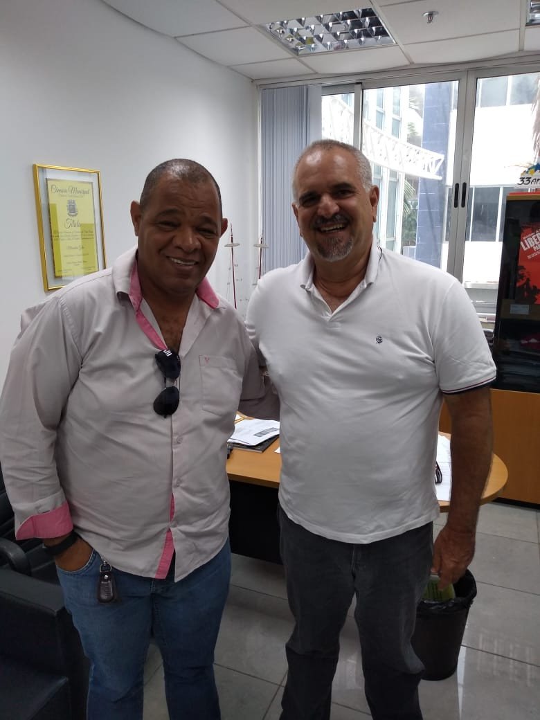 Robinson Brandas e deputado Marcelino Galo debatem ações para Candeias!
